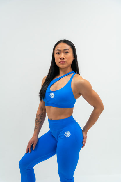 Sun Kissed Panterita Cross Shoulder Bra