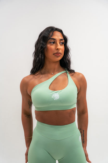 Sun Kissed Panterita Cross Shoulder Bra