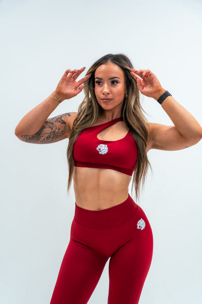 Sun Kissed Panterita Cross Shoulder Bra