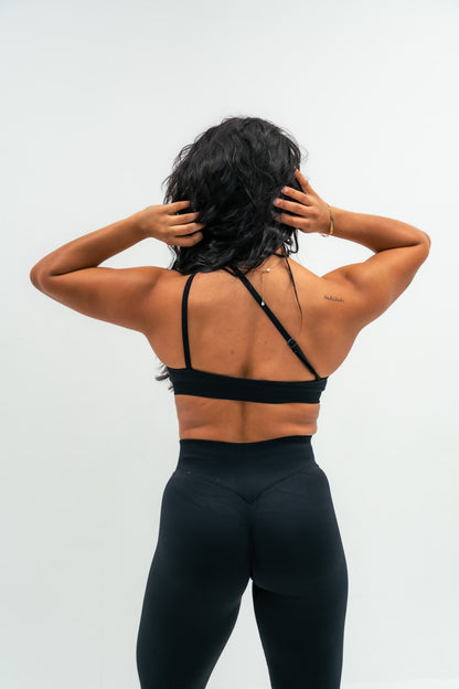 Sun Kissed Panterita Cross Shoulder Bra