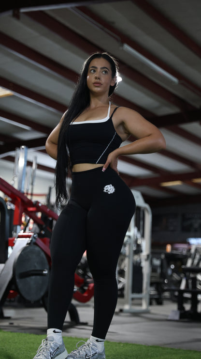 Sculpting Sports Bra Tank- The Panther Lives On