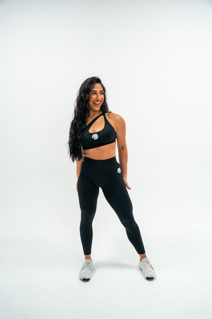 Sun Kissed Panterita Cross Shoulder Bra