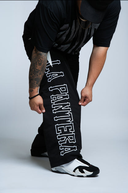 Dark Summer Track Sweats- The Panther Lives On