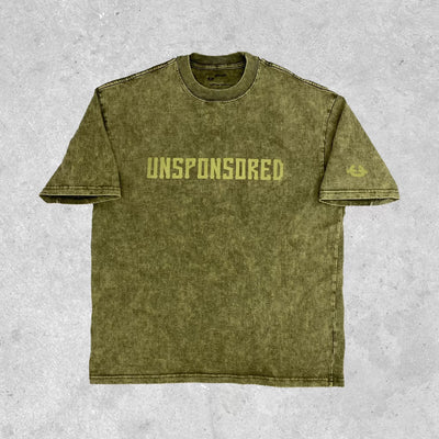 Washed Tee Green