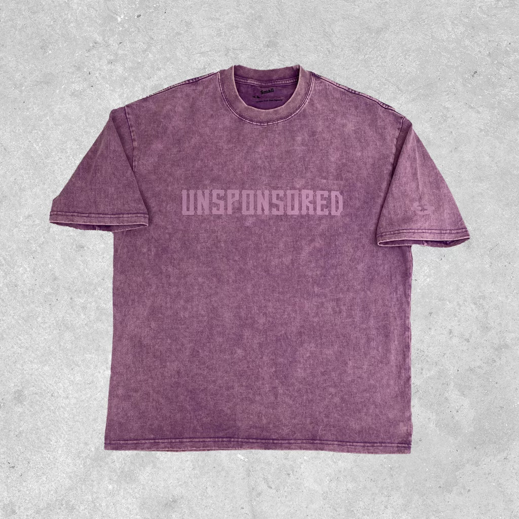 Washed Tee ‘Purple’