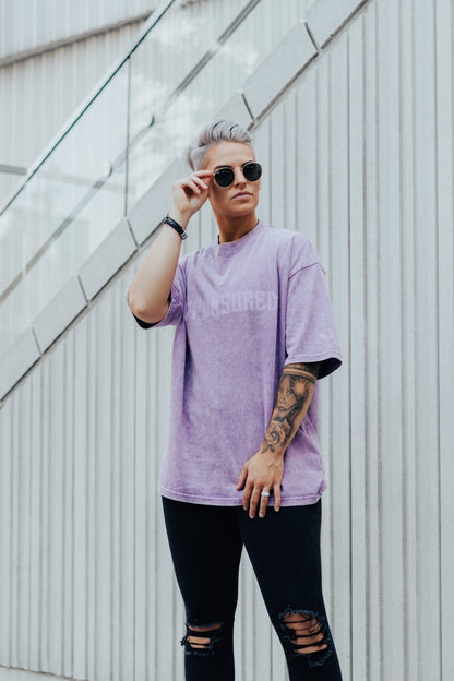 Washed Tee ‘Purple’