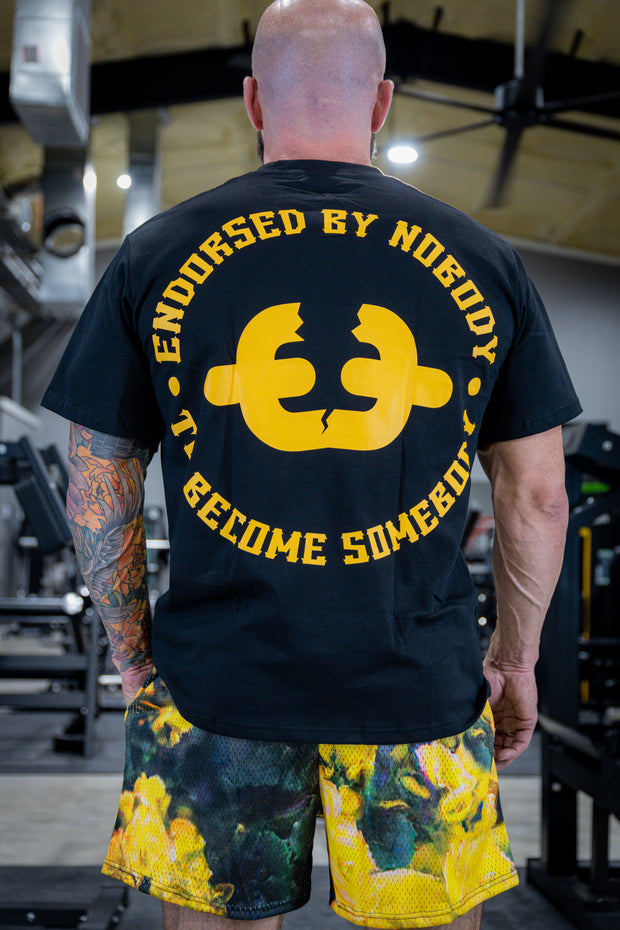 Yellow Flourish Shirt